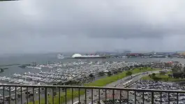 Rainy Day Over The Queen, Long Beach, CA